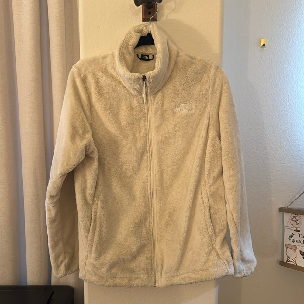 The North Face Women’s zip-up plush jacket size L NWOT